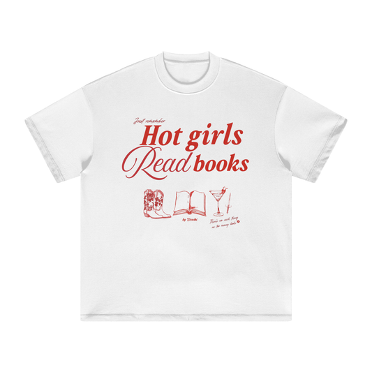 HOTTIES READ BOOKS TEE